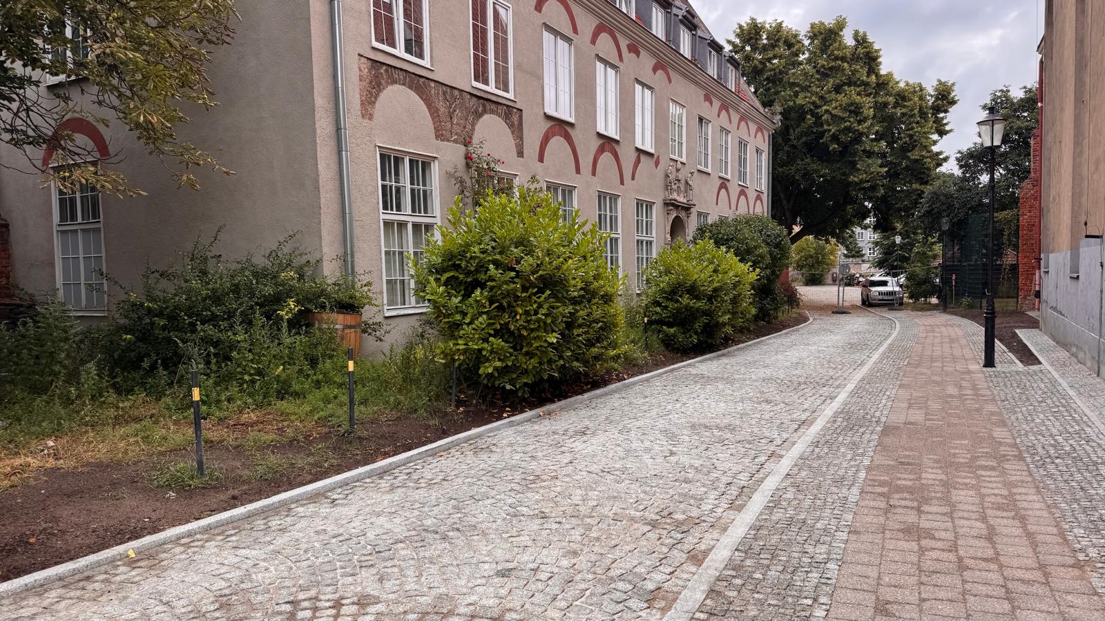 Przebudowa sieci wodociągowej w&nbsp;ul. Tobiasza. 