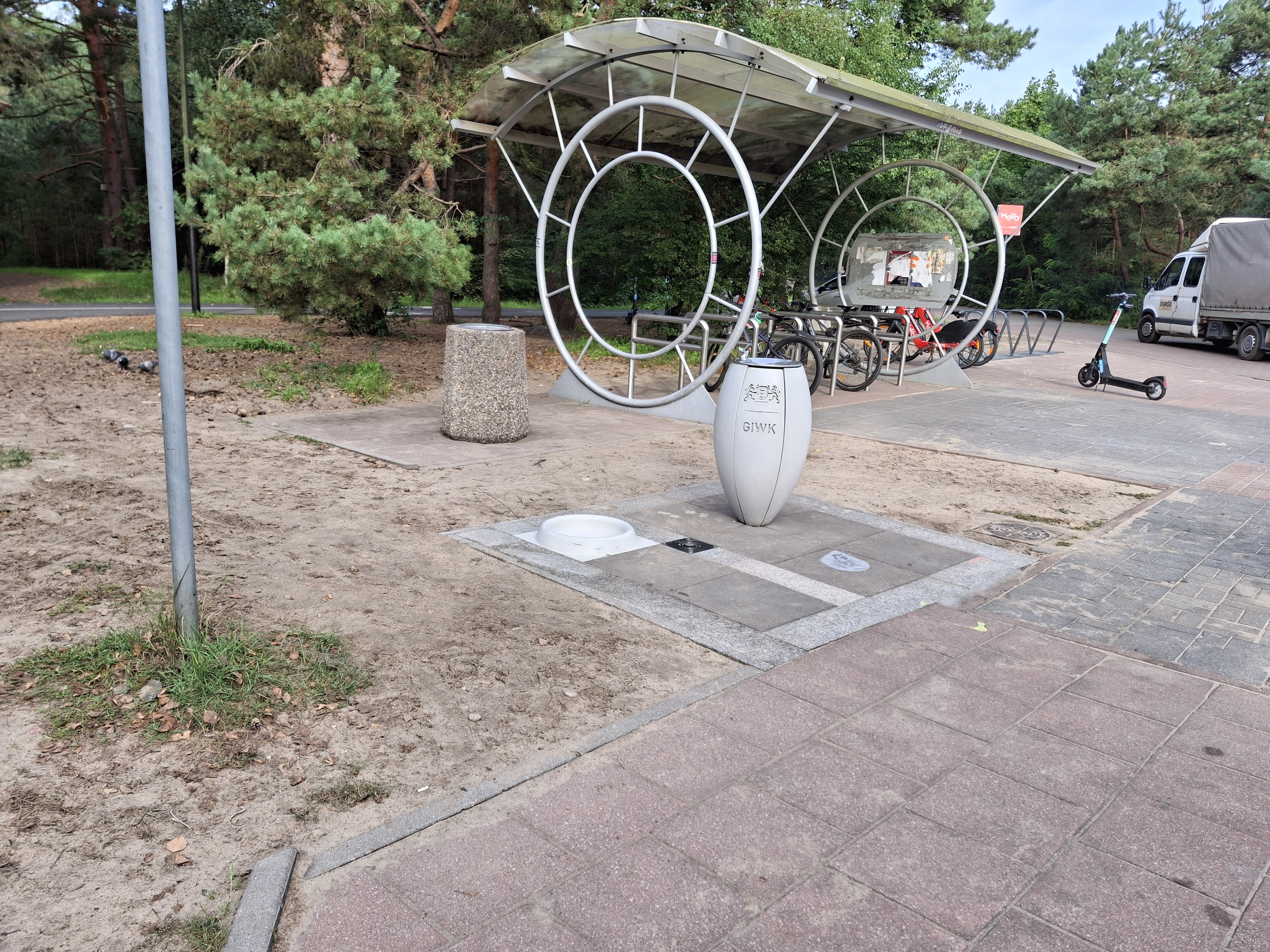 Budowa zdroju w&nbsp;rejonie ul. Jantarowej