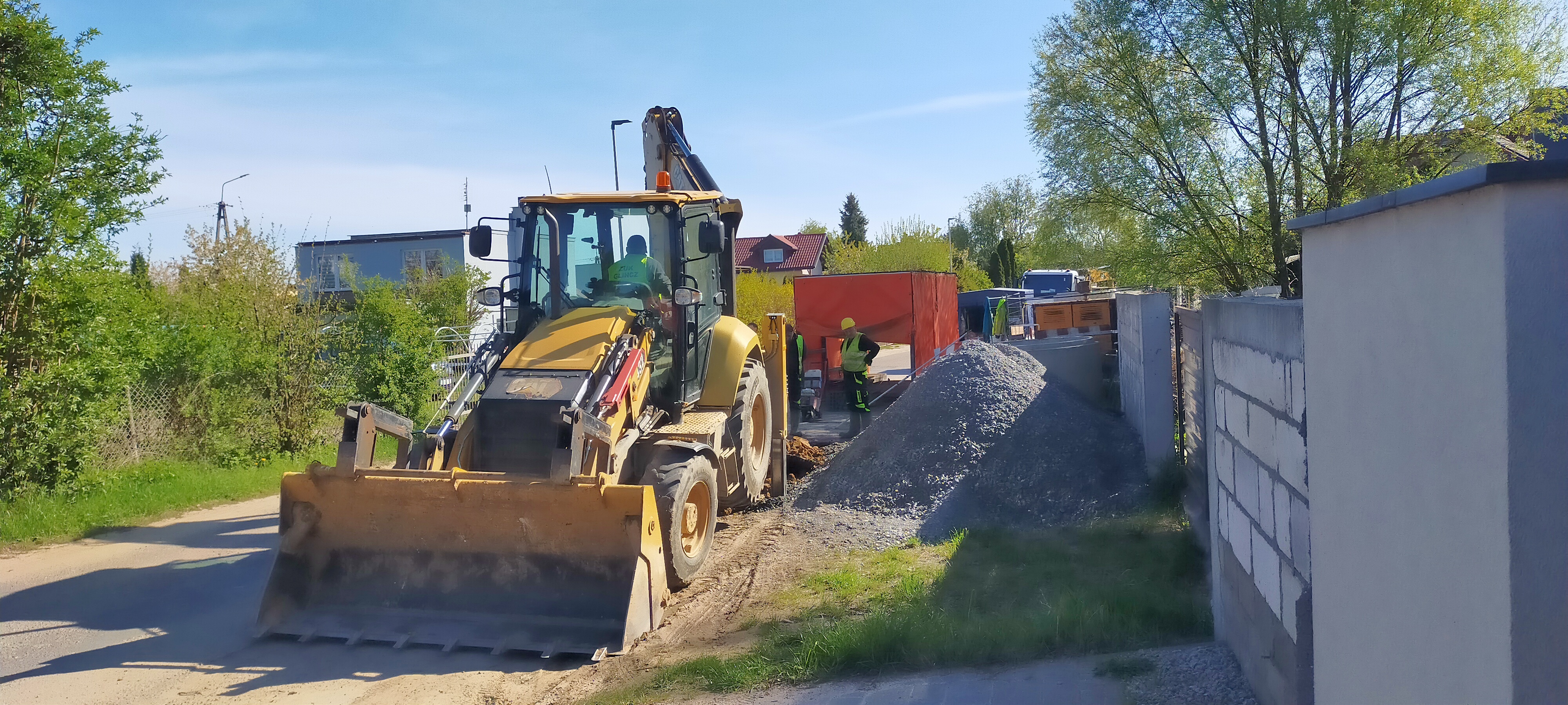 Budowa sieci kanalizacji sanitarnej w&nbsp;ul. Źródlanej