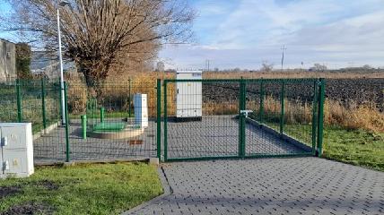 Budowa sieci wodociągowej i&nbsp;sieci kanalizacji sanitarnej wraz z&nbsp;3 przepompowniami w&nbsp;rejonie ul. Modrej.