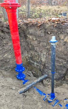 Przebudowa sieci wodociągowej w&nbsp;ul. Budowlanych