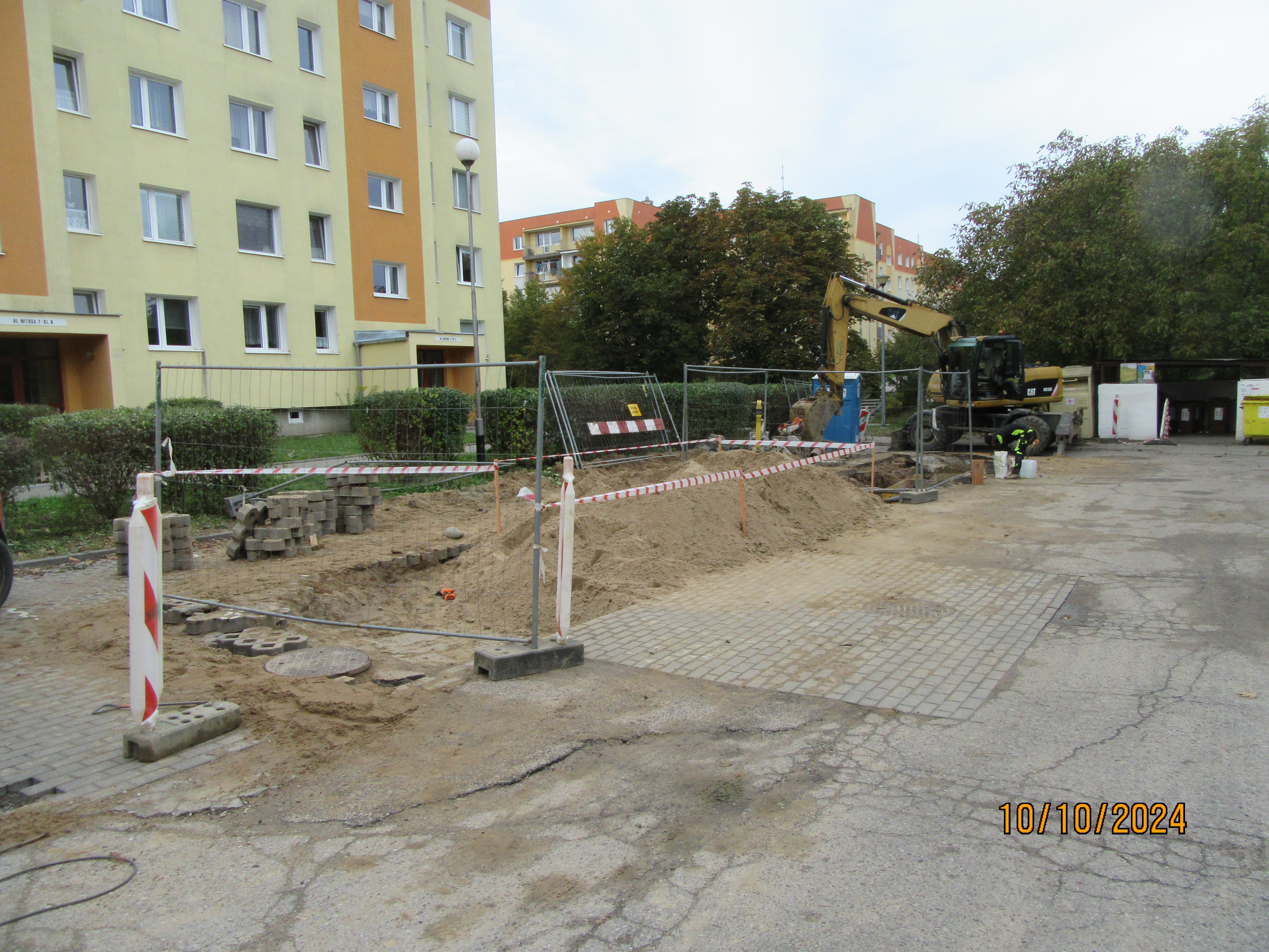 Przebudowa odcinków sieci kanalizacji sanitarnej w&nbsp;ul. Łostowickiej, Hallera, Witosa, Szopy, Hołdu Pruskiego i&nbsp;Polanki.