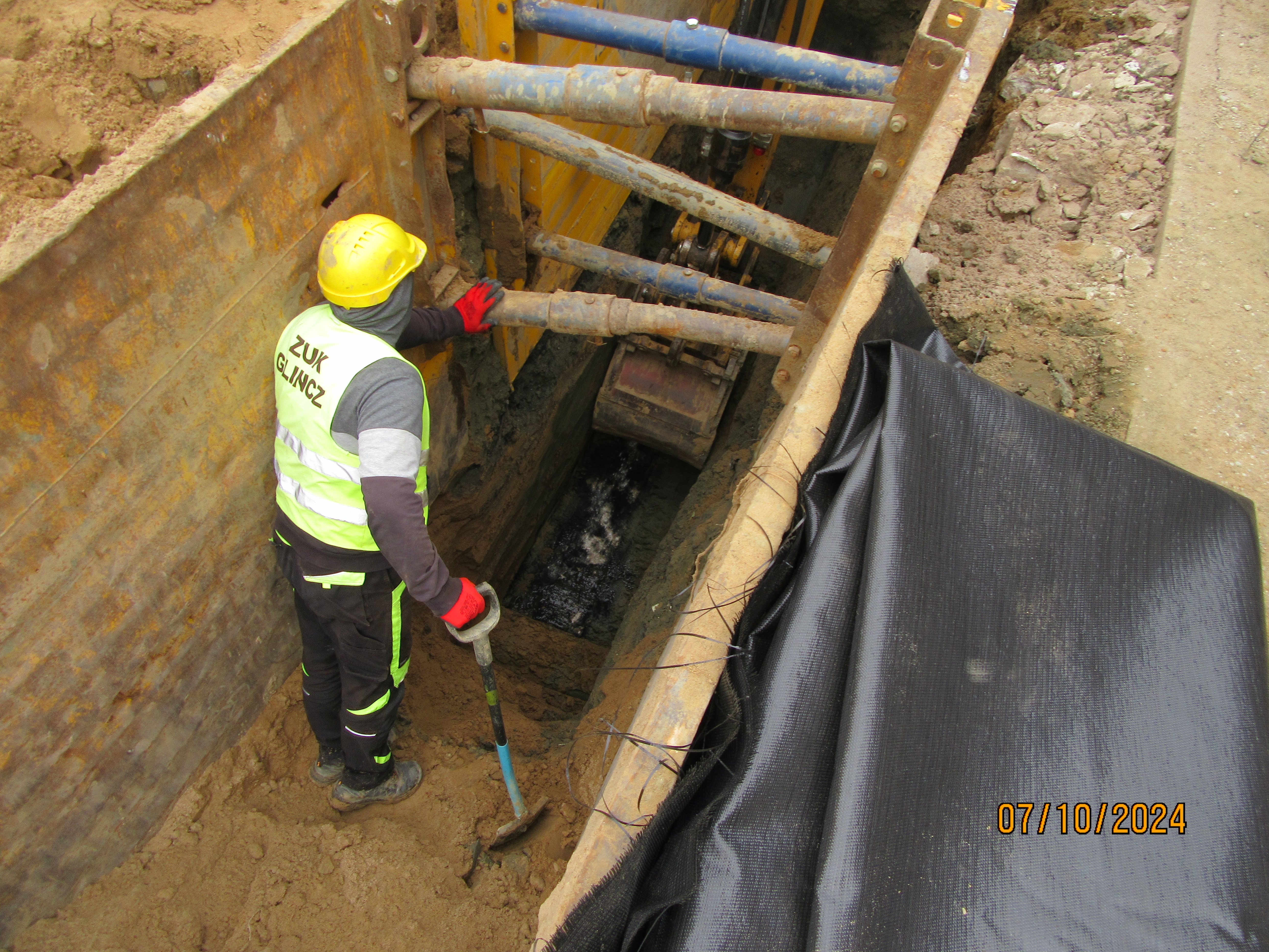Przebudowa odcinków sieci kanalizacji sanitarnej w&nbsp;ul. Łostowickiej, Hallera, Witosa, Szopy, Hołdu Pruskiego i&nbsp;Polanki.