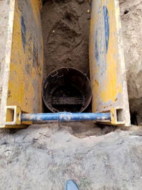 Przebudowa odcinków sieci kanalizacji sanitarnej w&nbsp;ul. Łostowickiej, Hallera, Witosa, Szopy, Hołdu Pruskiego i&nbsp;Polanki.