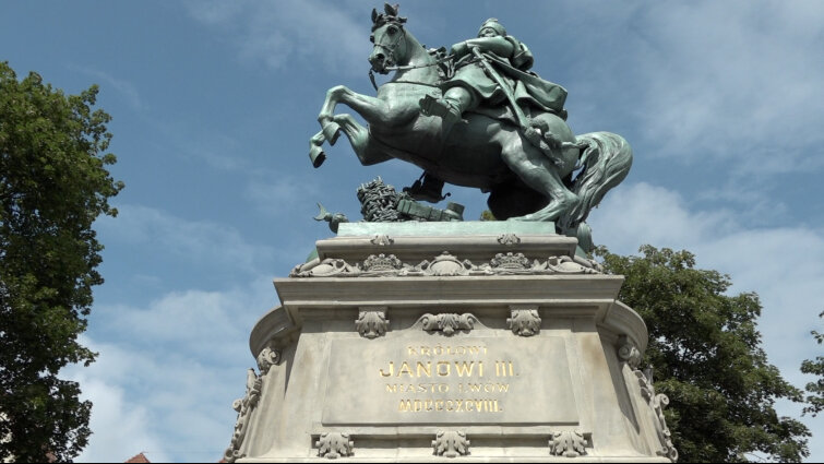 Pomnik Jana III Sobieskiego jak nowy