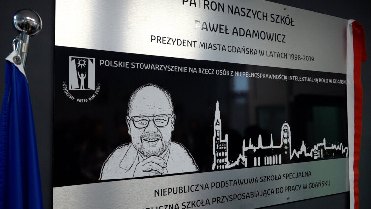 Pierwsza szkoła w Gdańsku imienia Pawła Adamowicza
