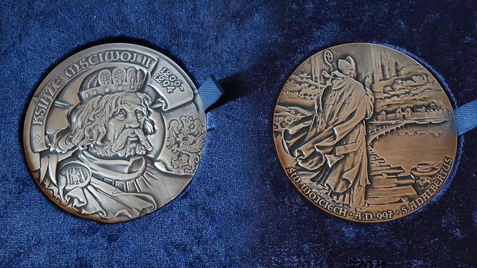 Wręczenie Medali Św. Wojciecha i Księcia Mściwoja II