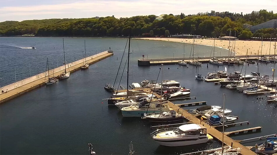 Kamera online - Gdynia (Marina)