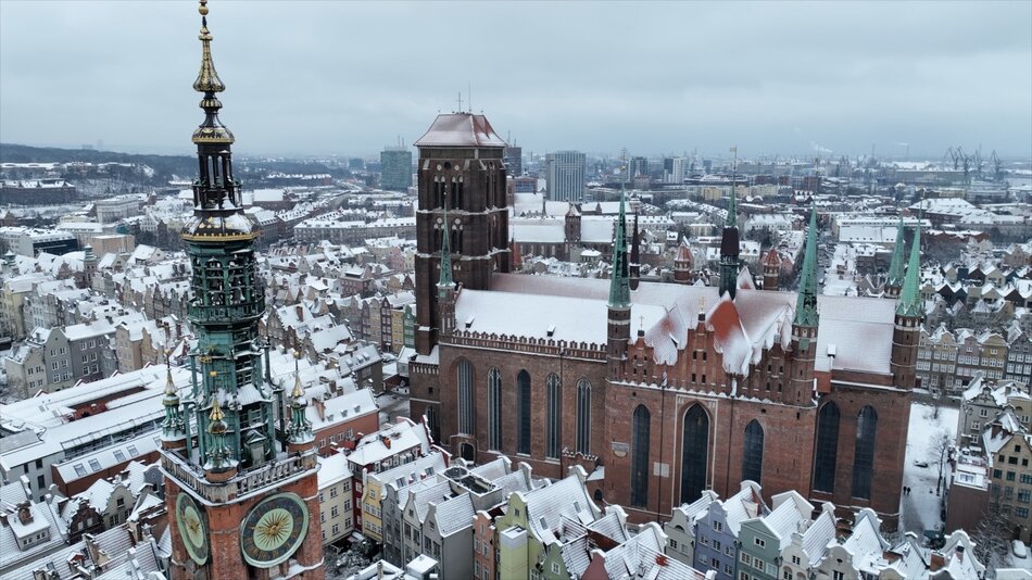 Zimowe klimaty w Gdańsku