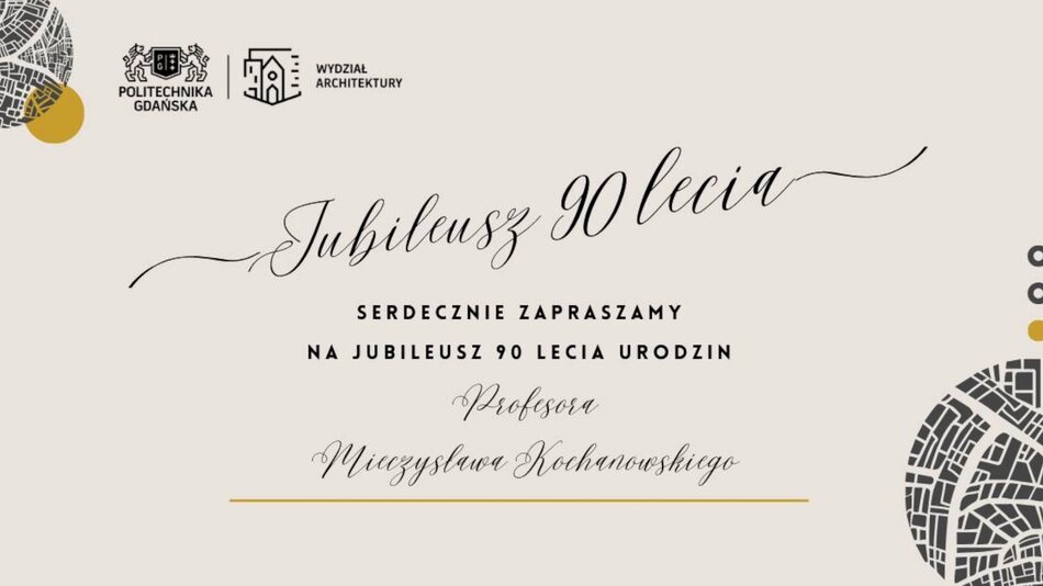 Uroczysty jubileusz 90 lecia urodzin Profesora Mieczysława Kochanowskiego