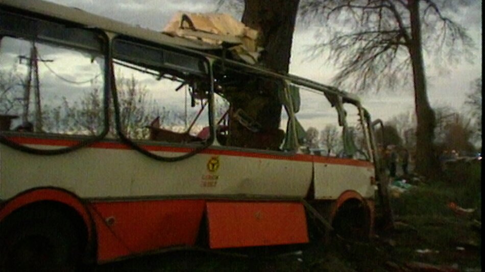 Wypadek autobusu w dzielnicy Kokoszki