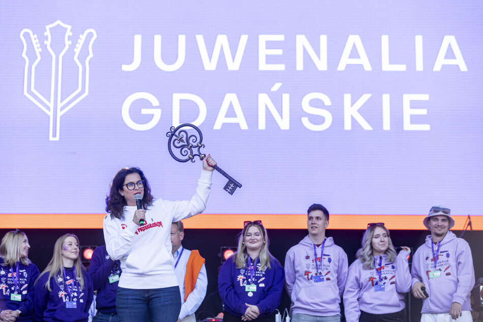 Juwenalia Gdańsk 2024 - przekazanie kluczy do miasta