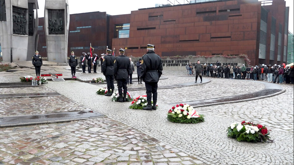 Uroczystość upamiętnienia Grudniowej Rewolty 1970 na Wybrzeżu