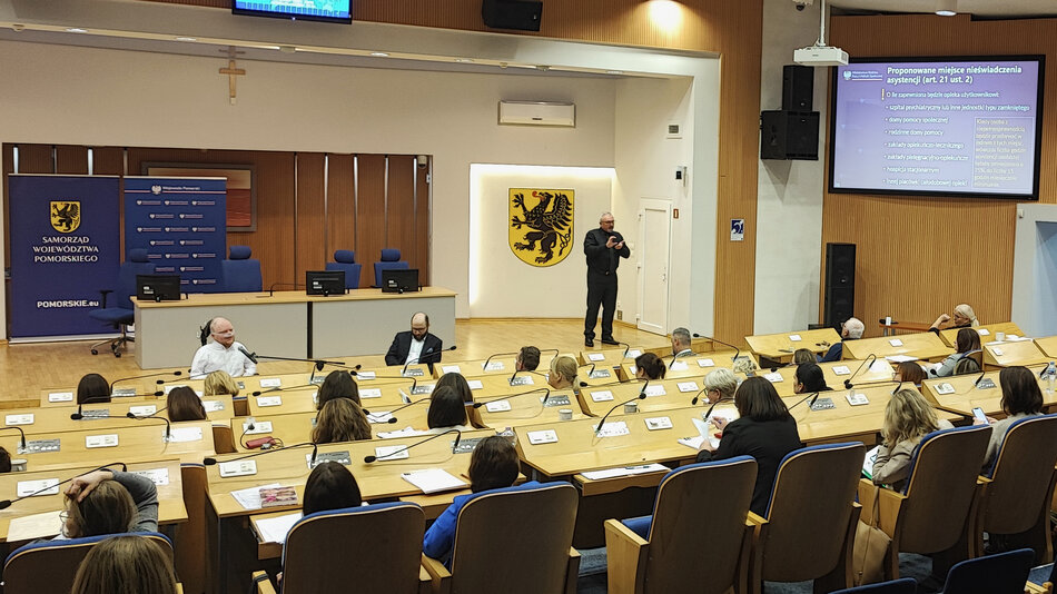 Konferencja przed spotkaniem konsultacyjnym dotyczącym Ustawy o Asystencji osobistej osób z niepełnosprawnościami