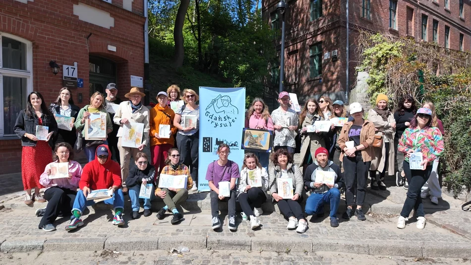 Urban Sketchers na Biskupiej Górce 