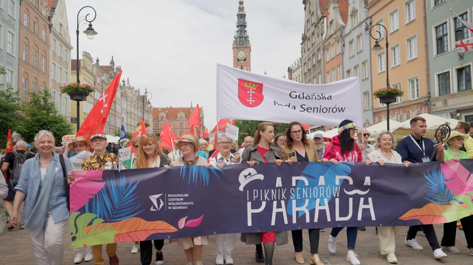 Parada i piknik seniora w Gdańsku