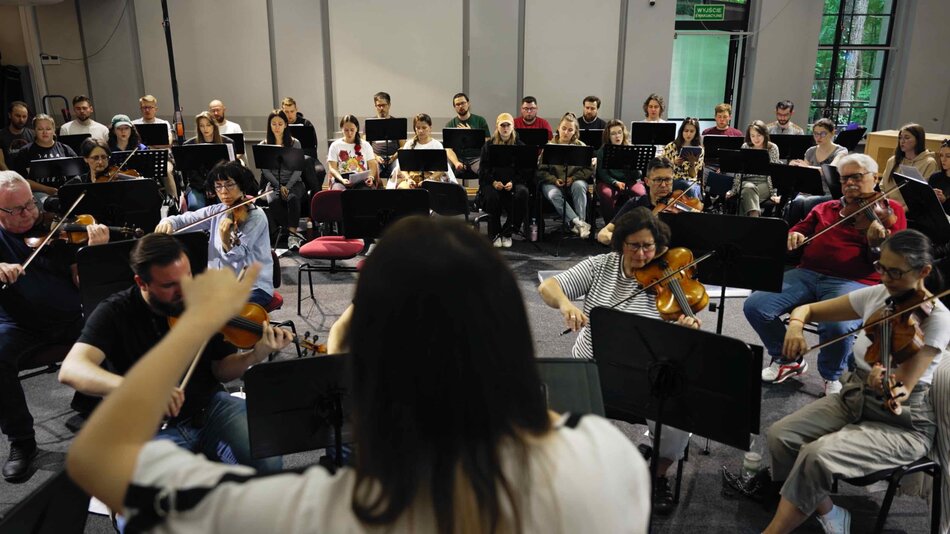 Próba muzyczna widowiska “Wolność jest kobietą”