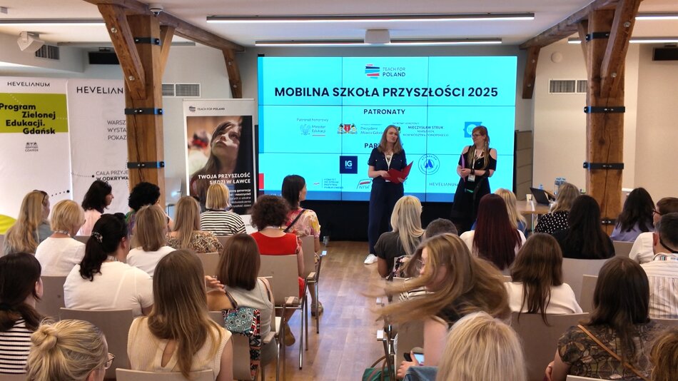 Liderzy edukacji trenują w Gdańsku
