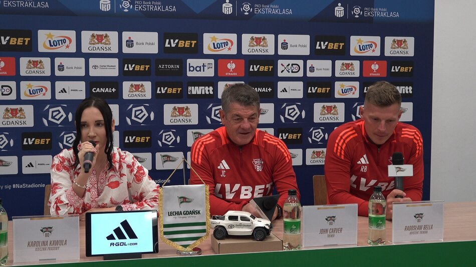 Derby 2025 Lechia - Arka. Konferencja