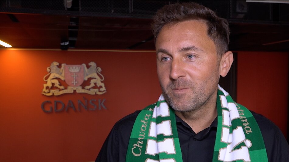 Wiceprezydent Piotr Borawski przed derbami