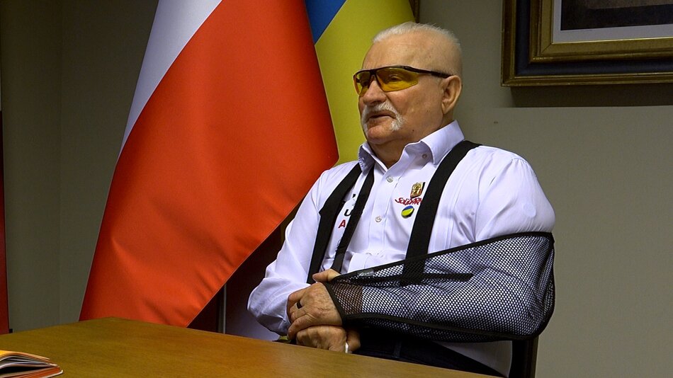 Lech Wałęsa - wywiad po wyjściu ze szpitala