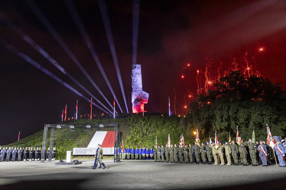 Uroczystość 86. rocznicy wybuchu II wojny