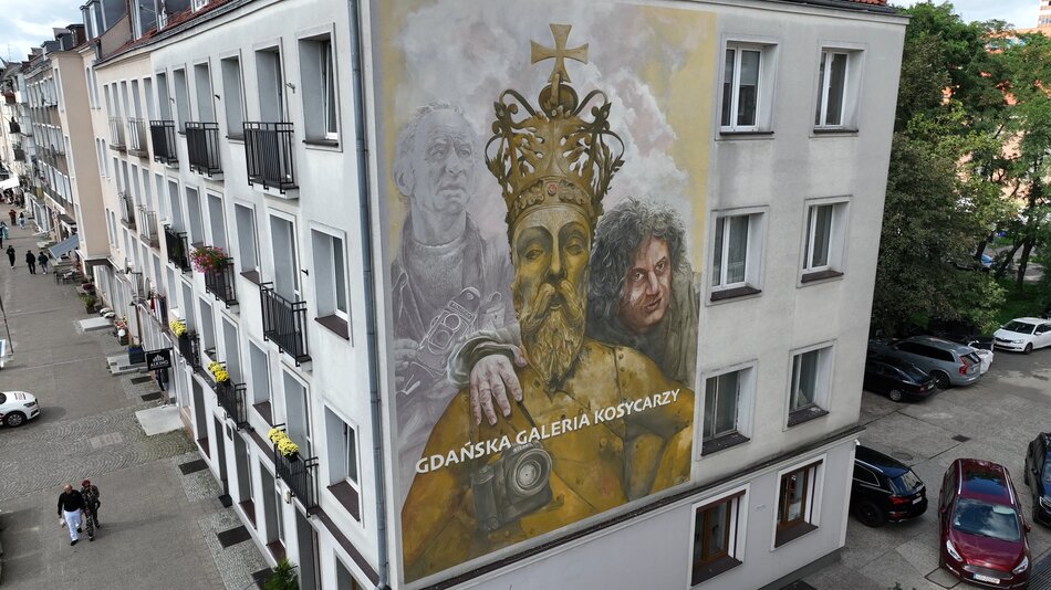 Mural Kosycarzy odsłonięty