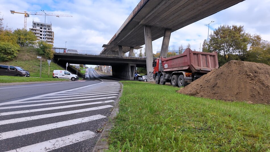 Nowe kładki na Zaspie