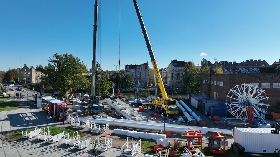  Rusza montaż nowego koła AmberSky