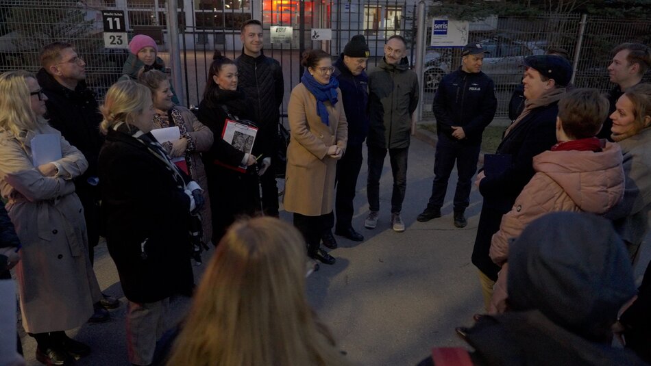 Spacer roboczy pod Rudnikach