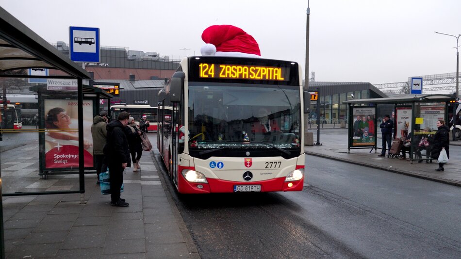 Autobusy pełne słodkości
