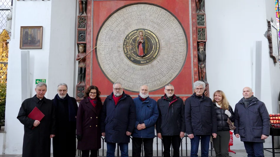Kalendarium w kościele Mariackim znów odmierza dni