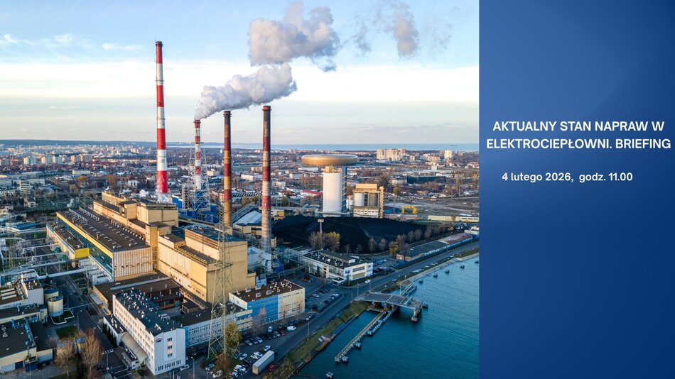 Aktualny stan napraw w elektrociepłowni. Briefing