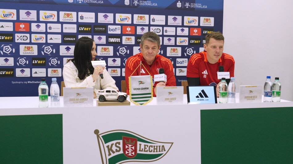 Lechia przed meczem z Cracovią - Konferencja