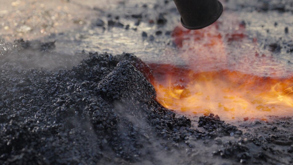 Łatanie dróg po zimie