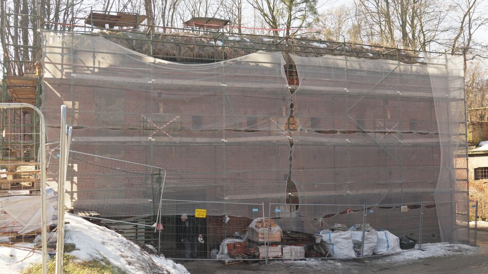 Góra Gradowa. Rewitalizacja Kaponiery Środkowej