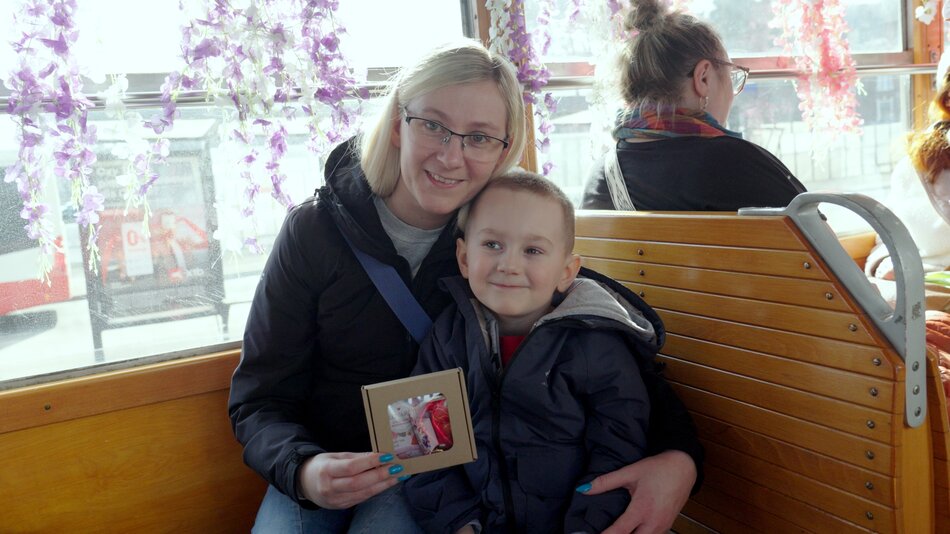 Specjalny tramwaj na Dzień Kobiet