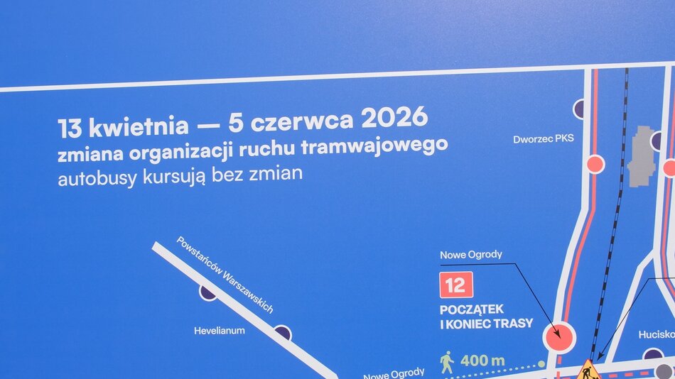 Remont sieci trakcyjnej w centrum Gdańska-briefing