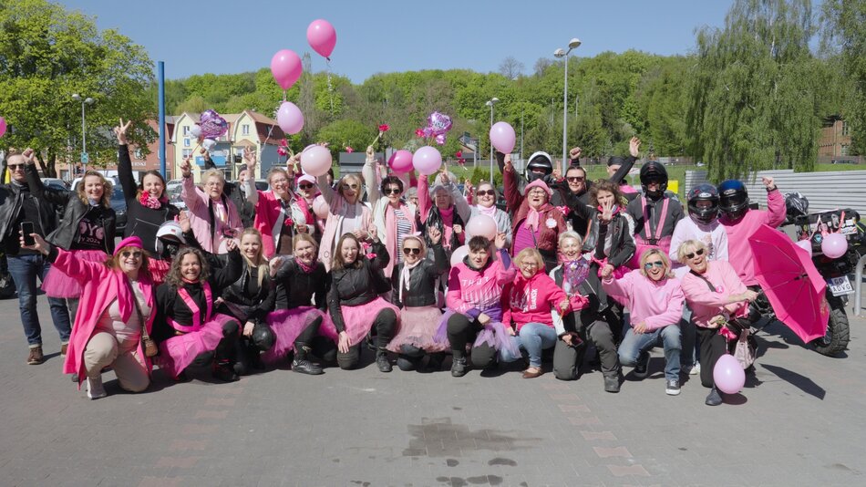 Motocyklistki dla zdrowia kobiet