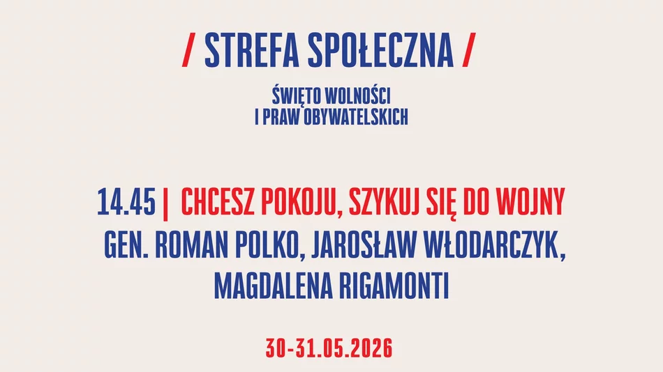 Chcesz pokoju, szykuj się do wojny