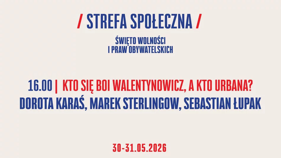 „Kto się boi Walentynowicz, a kto Urbana?”