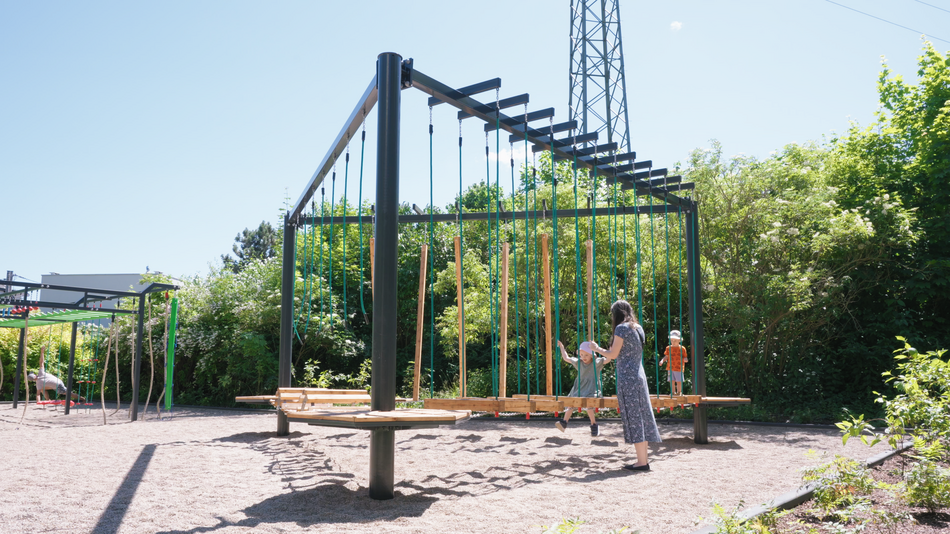 Ninja Park na Przymorzu już przyciąga najmłodszych