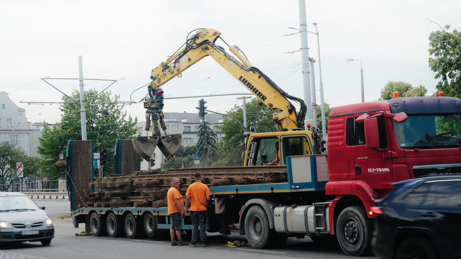 Modernizacja torowiska na Węźle Hucisko