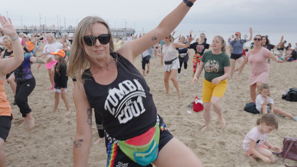 „Rusza mnie Zumba”. XIII gdański maraton na plaży