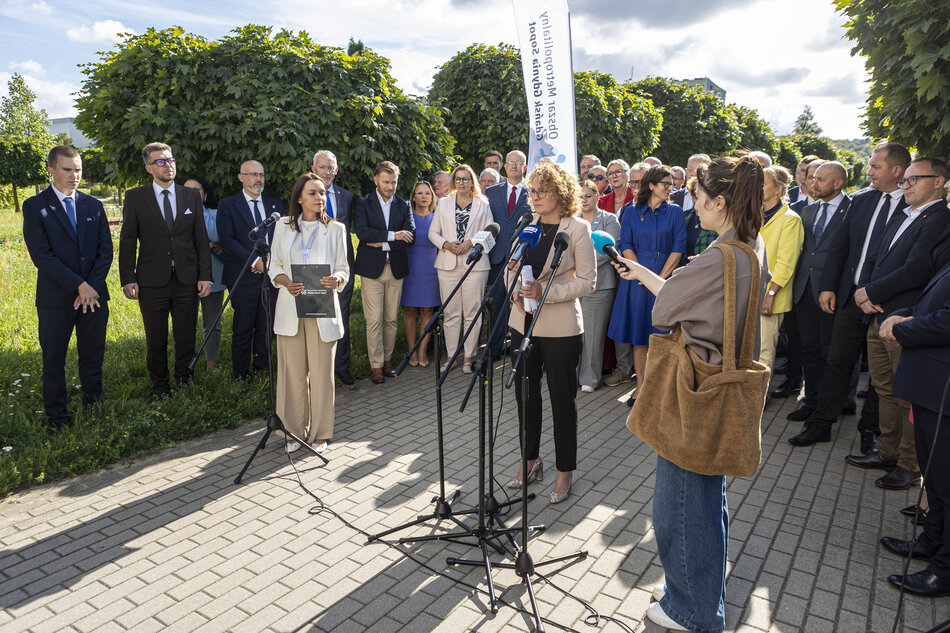Konsultacje z mieszkańcami - konferencja prasowa 