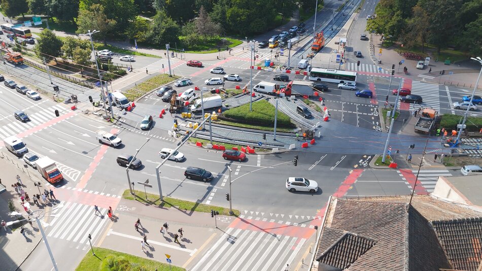 To już finisz remontu na Węźle Hucisko