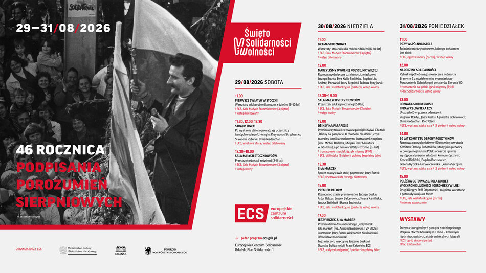 Narodziny Solidarności - otwarcie Bramy nr 2