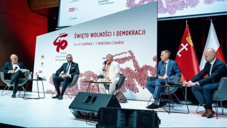 Święto Wolności i Solidarności. Debata "Stocznia Gdańska - przyszłość dziedzictwa"