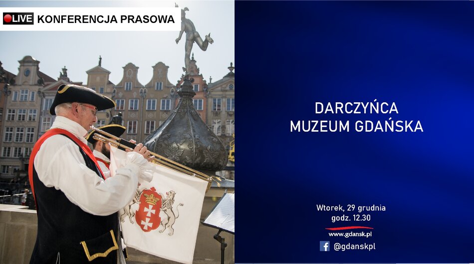 Darczyńca Muzeum Gdańska: konferencja prasowa
