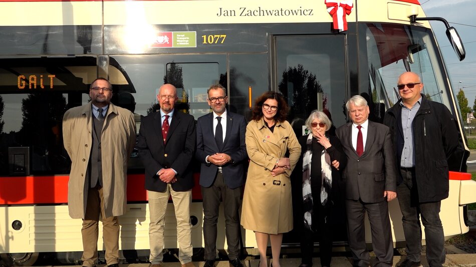 Kolejny gdański tramwaj ma swojego patrona
